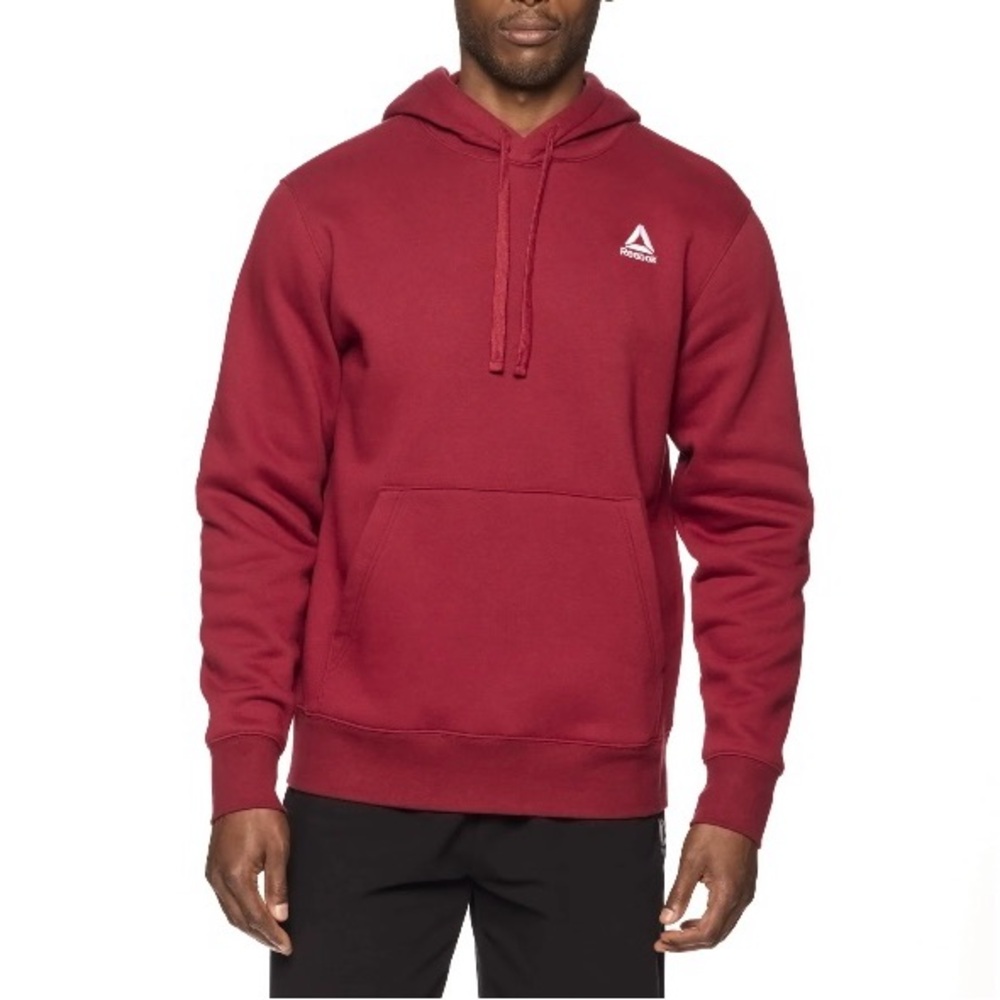 Reebok Men's Burgundy Hoodie